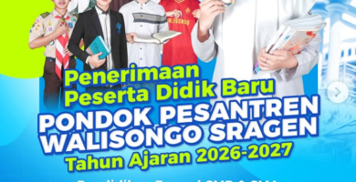 brosur PPDB SMP Walisongo Sragen 2026